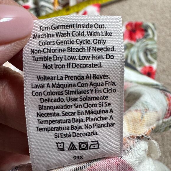 No Boundaries Mens Tee Shirt Floral Aloha Hawaiian Tigers Hibiscus Ti Leaf XL - Picture 16 of 16